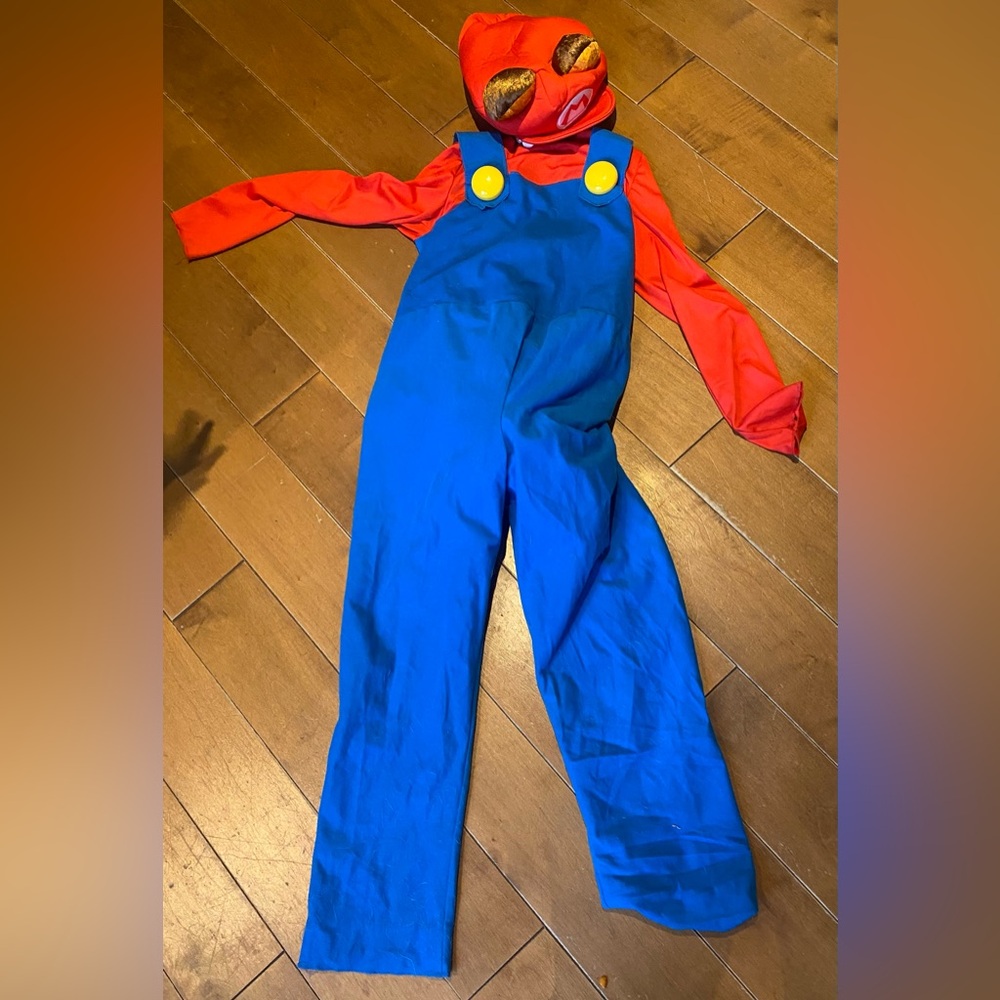 Costume d’Halloween raccoon super Mario Bros size large